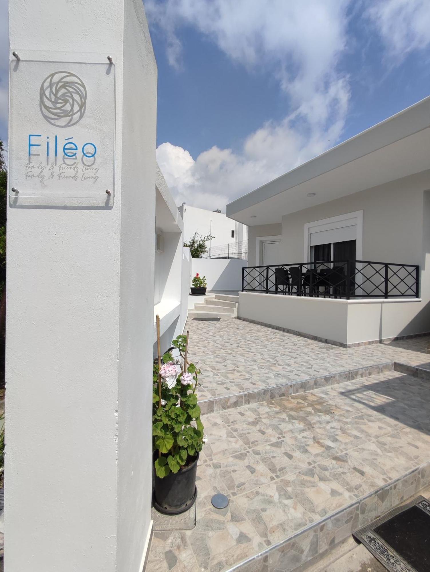 Villa Fileo Family And Friends Living Archangelos  Exterior foto